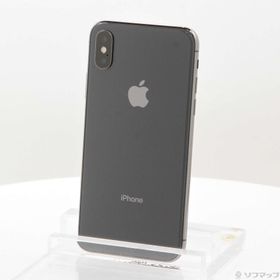 (中古)Apple iPhoneX 256GB スペースグレイ MQC12J/A SIMフリー(247-ud)