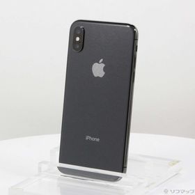 (中古)Apple iPhoneX 256GB スペースグレイ MQC12J/A SoftBank(247-ud)