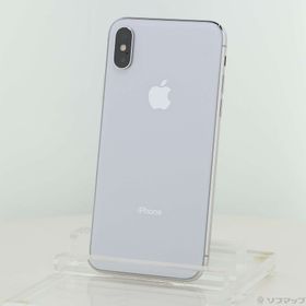 (中古)Apple iPhoneX 64GB シルバー NQAY2J/A SIMフリー(247-ud)