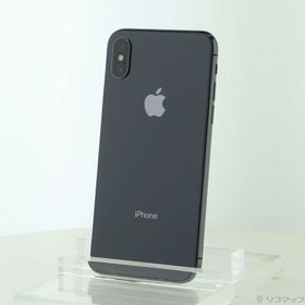 (中古)Apple iPhoneX 256GB スペースグレイ MQC12J/A SIMフリー(247-ud)