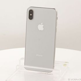 (中古)SoftBank iPhoneX 256GB シルバー MQC22J/A SoftBank(349-ud)