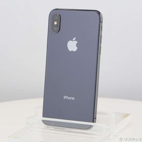 (中古)Apple iPhoneX 256GB スペースグレイ NQC12J/A SIMフリー(247-ud)