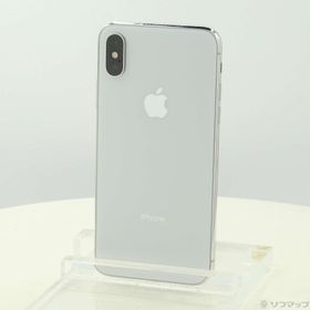 (中古)Apple iPhoneX 256GB シルバー NQC22J/A SoftBank(297-ud)