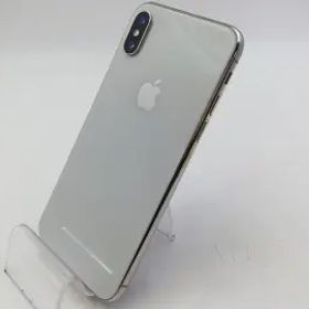【中古】Apple SoftBank 【SIMロック解除済み】 iPhone X 256GB シルバー MQC22J/A【東池袋1丁目】保証期間１ヶ月【ランクB】