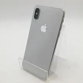 【中古】Apple 国内版 【SIMフリー】 iPhone X 256GB シルバー MQC22J/A【柏】保証期間１ヶ月【ランクB】