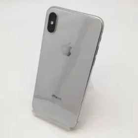 【中古】Apple docomo 【SIMロック解除済み】 iPhone X 64GB シルバー MQAY2J/A【鹿児島中町】保証期間１ヶ月【ランクB】