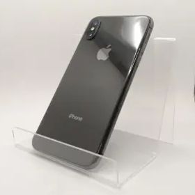 【中古】Apple docomo 【SIMロック解除済み】 iPhone X 256GB スペースグレイ MQC12J/A【川崎駅前】保証期間１ヶ月【ランクA】