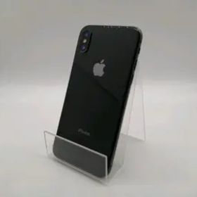 【中古】Apple SoftBank 【SIMロック解除済み】 iPhone X 256GB スペースグレイ MQC12J/A【OSU301】保証期間１ヶ月【ランクC】