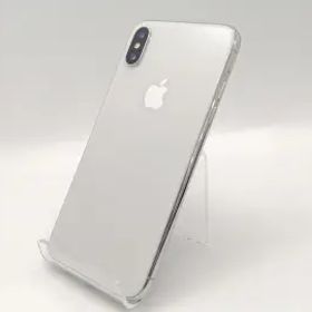 【中古】Apple au 【SIMロック解除済み】 iPhone X 256GB シルバー MQC22J/A【広島本通】保証期間１ヶ月【ランクC】