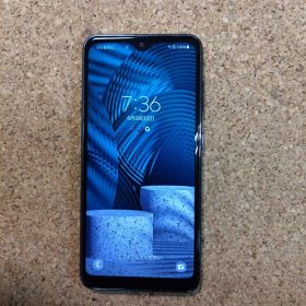 美品 SIMフリー Galaxy A21 シンプル SCV49 ブラック