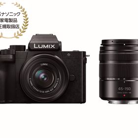 Panasonic パナソニック LUMIX G100D Wキット 標準ズームレンズ＋望遠ズームレンズ(DC-G100DW-K)【JAN:4549980769492】