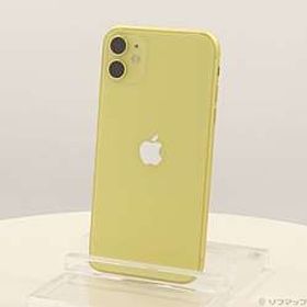 〔中古品〕 iPhone11 64GB イエロー MWLW2J／A SoftBank ［6.1インチ液晶／Apple A13／RAM:4GB／ナノSIM］〔中古品〕 iPhone11 64GB イエロー MWLW2J／A SoftBank ［6.1インチ液晶／Apple A13／RAM:4GB／ナノSIM］