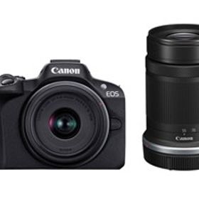 ★キヤノン / CANON EOS R50 ダブルズームキット [ブラック]