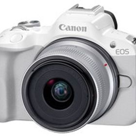 ★キヤノン / CANON EOS R50 RF-S18-45 IS STM レンズキット [ホワイト]