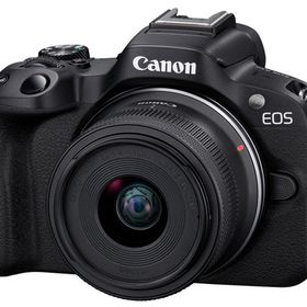 【送料無料】Canon・キヤノン EOS R50（ブラック） RF-S18-45 IS STM レンズキット