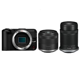CANON キヤノン EOS R50 V(ブラック)ダブルズームキット ミラーレスカメラ 6895C057