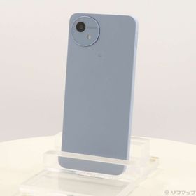 (中古)SHARP AQUOS wish4 64GB ブルー SH-52E docomo SIMフリー(251-ud)