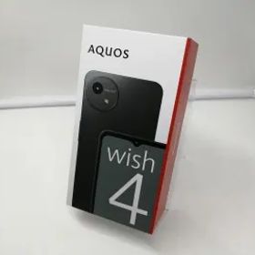 【未使用】SHARP SoftBank 【SIMフリー】 AQUOS wish4 ブラック 4GB 64GB A403SH (法人向けモデル)【札幌】保証期間３ヶ月