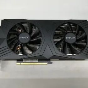 【中古】PNY GeForce RTX 4070 SUPER 12GB VERTO OC デュアルファン VCG4070S12DFXPB1-O RTX4070S/12G【札幌】保証期間１週間