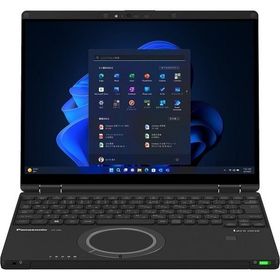 パナソニック Let’s note QR4 店頭 12.4型 ブラック H19.9×W273.2×D208.9mm CF-QR4KDNCR 1点