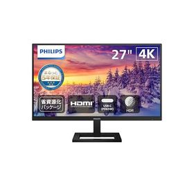 PHILIPS モニターディスプレイ 27E1N1900AE/11(27インチ/3840x2160 4K/IPS/スピーカー2W x2/昇降チル