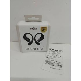 【新品未開封】SHOKZ OpenFit 2/T920/ワイヤレスイヤホン/ブラック
