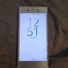 Xperia XZ SOV34 プラチナシルバー 32GB au 本体
