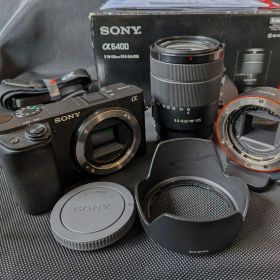 SONY α6400高倍率ズームキットSEL18-135 良品