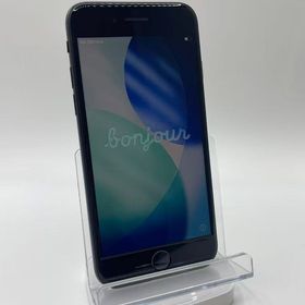 バッテリー82％付属品3点セット付きiPhone SE 第3世代 ミッドナイト128GB 安心保証