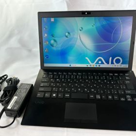 VAIO Pro PG VJPG141GBL1B Core i5-1035G1 8GB SSD256GB Win11Pro 13.3型 FHD 顔・指紋認証 AC付