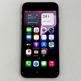 【極美品】iPhone SE 第3世代 64GB ミッドナイト SIMフリー KUS22041