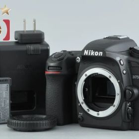 【中古】Nikon ニコン D7500 デジタル一眼レフカメラ シャッター回数僅少