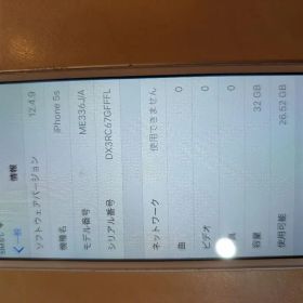 Apple iPhone 5s 32GB 本体