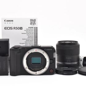 シャッター回数1000回以下！■ほぼ新品■ CANON EOS R50 V RF-S14-30mm IS STM PZレンズキット
