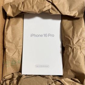 新品未使用 iPhone 16Pro 256GB ブラックチタニウム