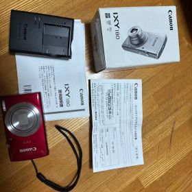 Canon IXY 180 レッド コンパクトデジタルカメラ 本体
