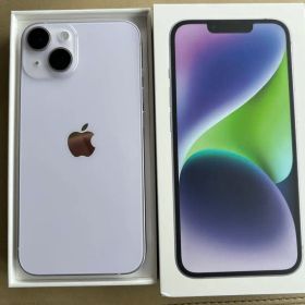 美品 iPhone 14 128GB パープル SIMフリー