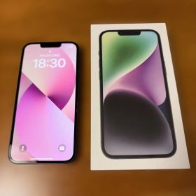 美品_Apple iPhone 14 本体 256GB ミッドナイト