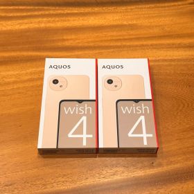 【新品未使用】AQUOS wish4 ホワイト 64GB シムフリー