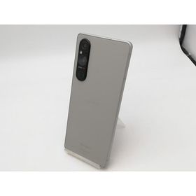 【中古】SONY docomo 【SIMフリー】 Xperia 1 V プラチナシルバー 12GB 256GB SO-51D【ECセンター】保証期間１ヶ月【ランクB】