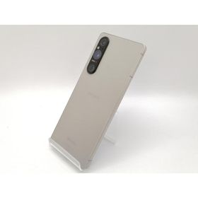 【中古】SONY docomo 【SIMフリー】 Xperia 1 V プラチナシルバー 12GB 256GB SO-51D【神戸】保証期間１ヶ月【ランクB】