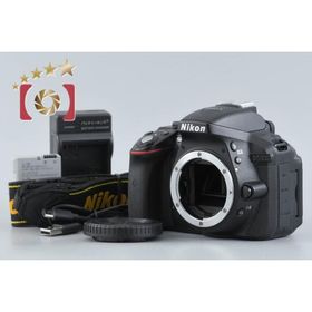 【中古】Nikon ニコン D5300 ブラック デジタル一眼レフカメラ