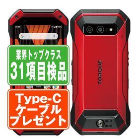 KYG01 TORQUE 5G レッド SIMフリー au 中古 スマホ 本体 良品 7日間返品OK あすつく kyg01rd7mtm