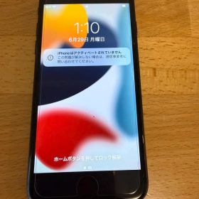 iPhone7 128GB ブラック SIMフリー バッテリー73%
