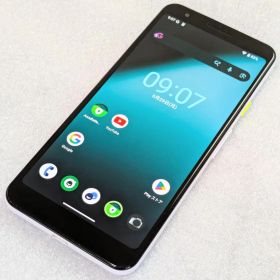 Pixel 3a パープル Android15化 バッテリー93% SIMフリー