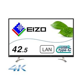 EIZO 自然な表示の大画面4Kモニター | FlexScan EV4340X-BK | 42.5型4K UHD・USB Type-C・リモコン