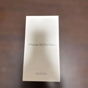 Apple iPhone 16 Pro Max 1TB 本体新品未使用整備済製品