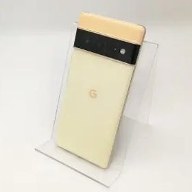 【中古】Google SoftBank 【SIMフリー】 Pixel 6 Pro ソータサニー 12GB 128GB GF5KQ【秋葉4号】保証期間１ヶ月【ランクC】