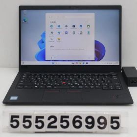 Lenovo ThinkPad X1 Carbon 7th Gen Core i5 8365U 1.6GHz/8GB/256GB(SSD)/14W/FHD(1920x1080) タッチパネル/Win11 【555256995】