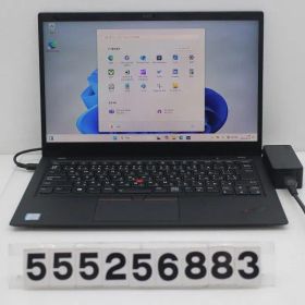 Lenovo ThinkPad X1 Carbon 6th Gen Core i5 8350U 1.7GHz/8GB/256GB(SSD)/14W/FHD(1920x1080) タッチパネル/Win11 【555256883】